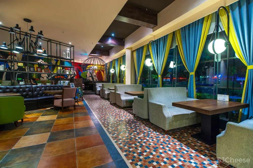 牛排餐厅设计【原石牛扒】约上朋友聚一聚,在这高颜值艺术餐厅