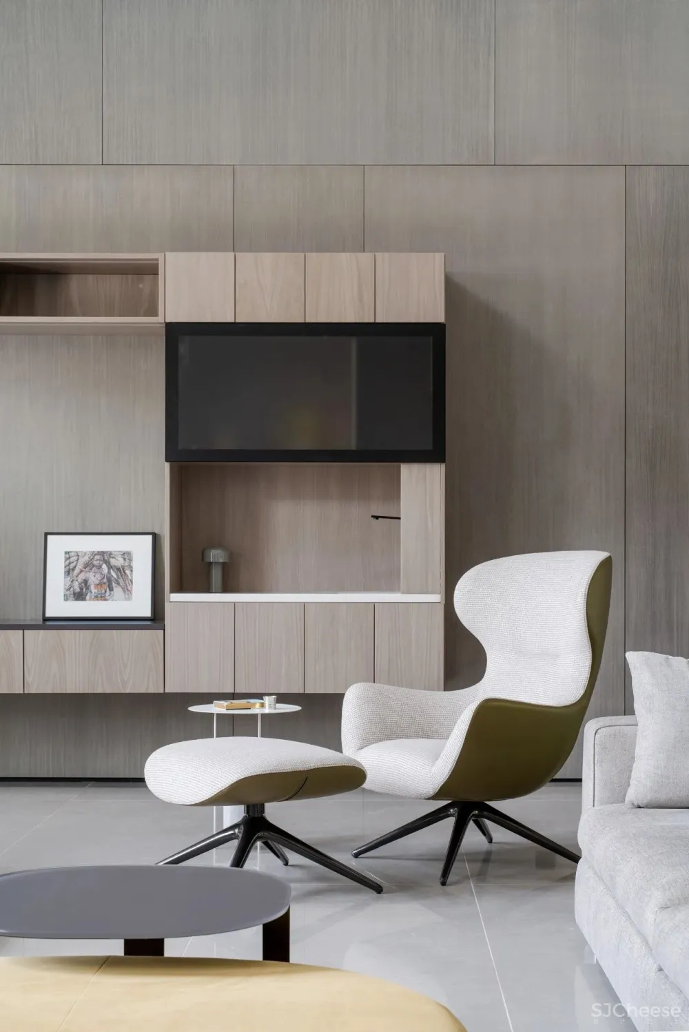 1000㎡克制灰别墅,安静、美好,超治愈 池陈平