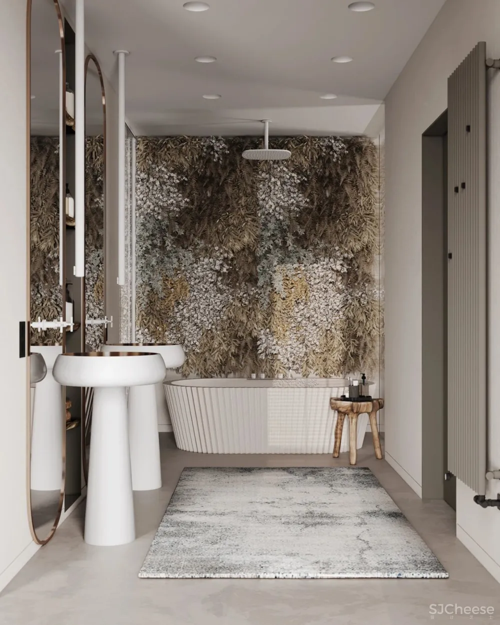 Artpartner新作 简约质朴三口之家