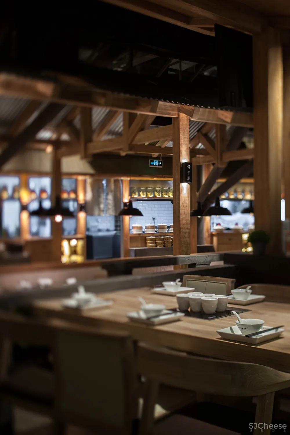 “拾味馆”餐厅设计，重拾骨子里的味道