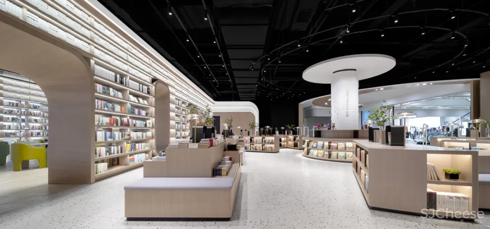 阅时光—新式多功能书店 共生形态设计