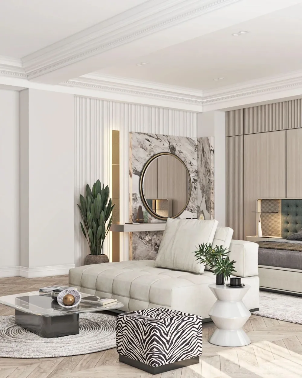 现代风格，简单而又舒适！