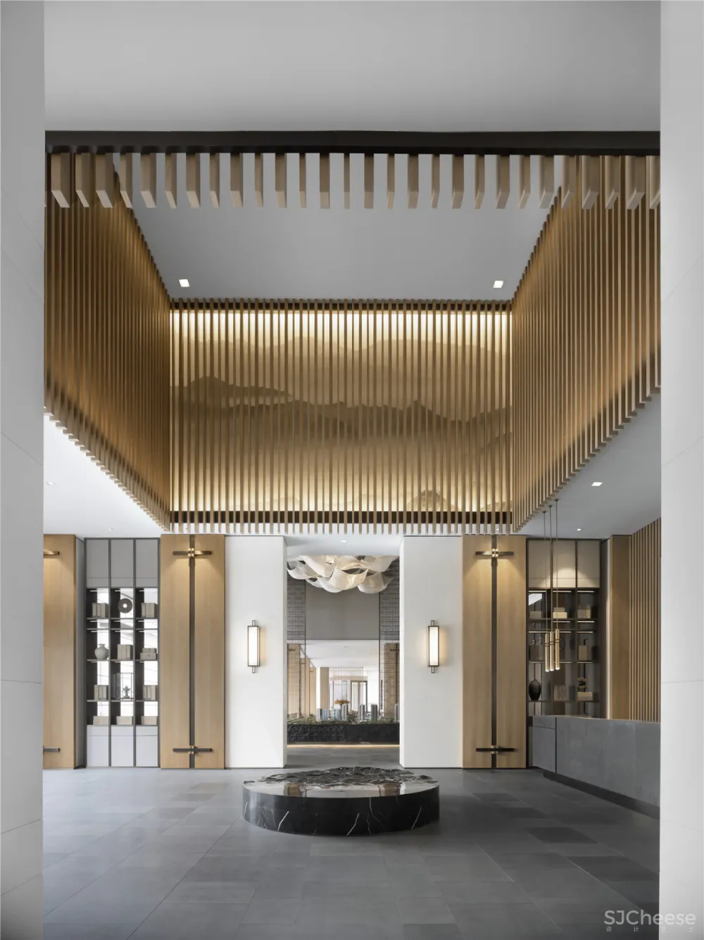 成都「天府上城」售楼中心,以山水重塑东方美学设计!