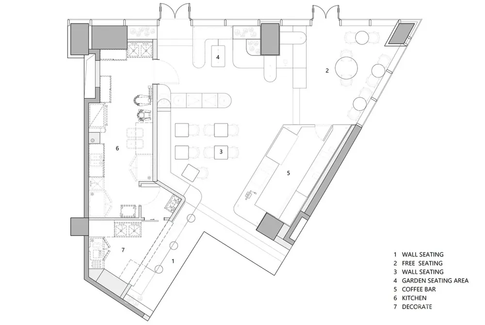 新作 | Tori.s甜品店,上海 / Ni DESIGN涅十设计