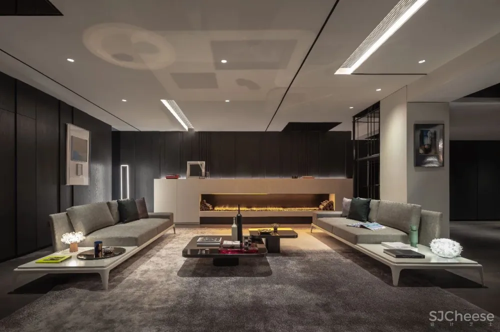 400m²“超美学”叠拼样板间,解密奢华墅作之空间狂想!