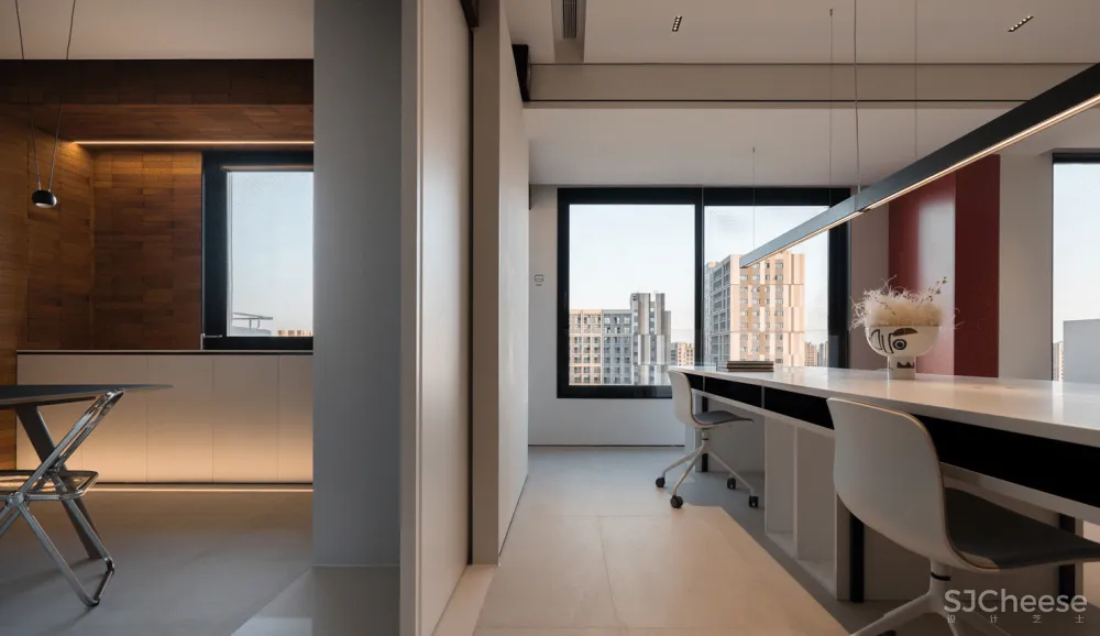 FF STUDIO:红墙之下,“度假式”办公空间