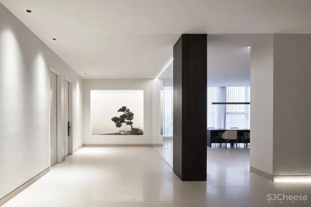 拾一设计:360°环绕式空间,营造简约的未来质感