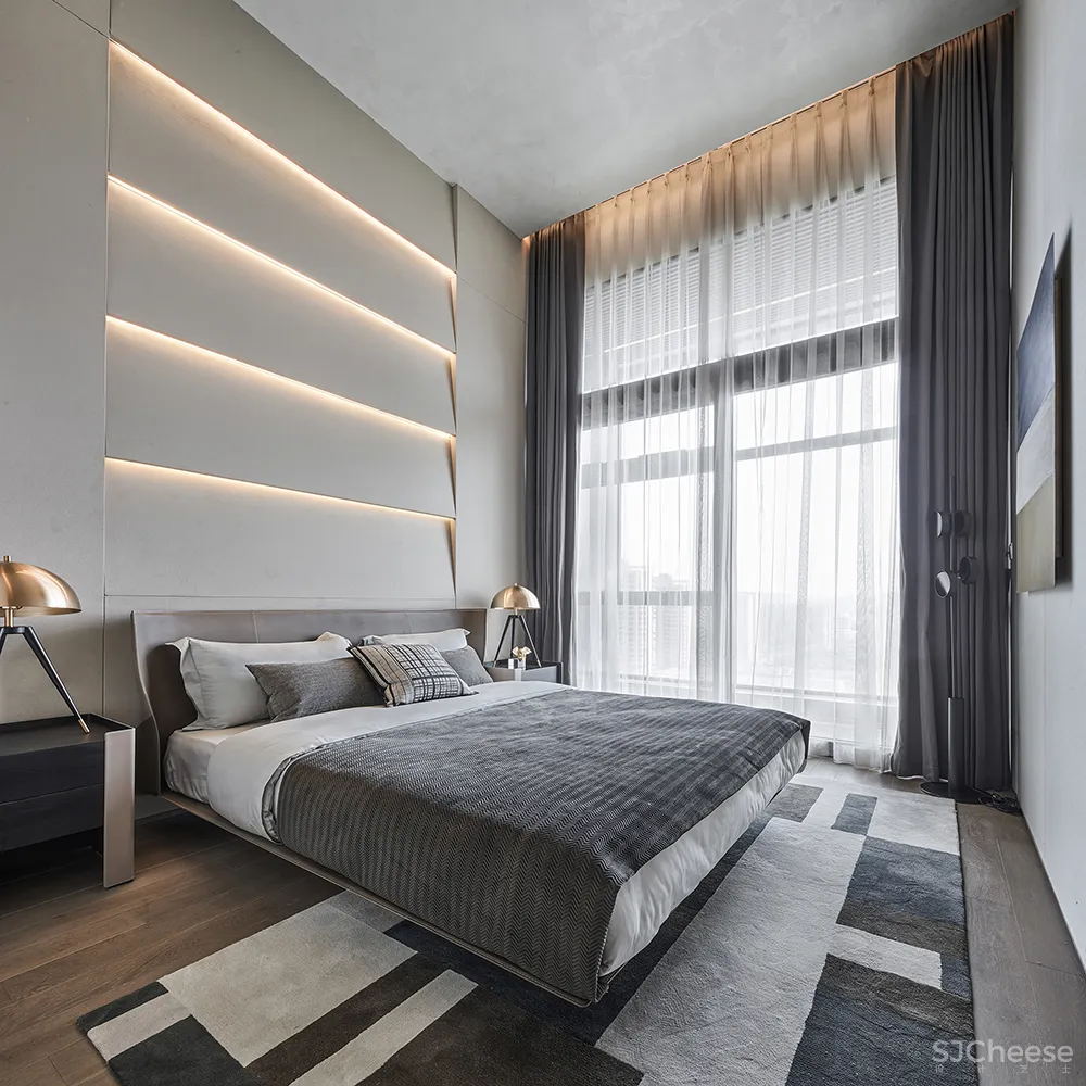 210㎡简约大平层,最纯粹的设计格调!