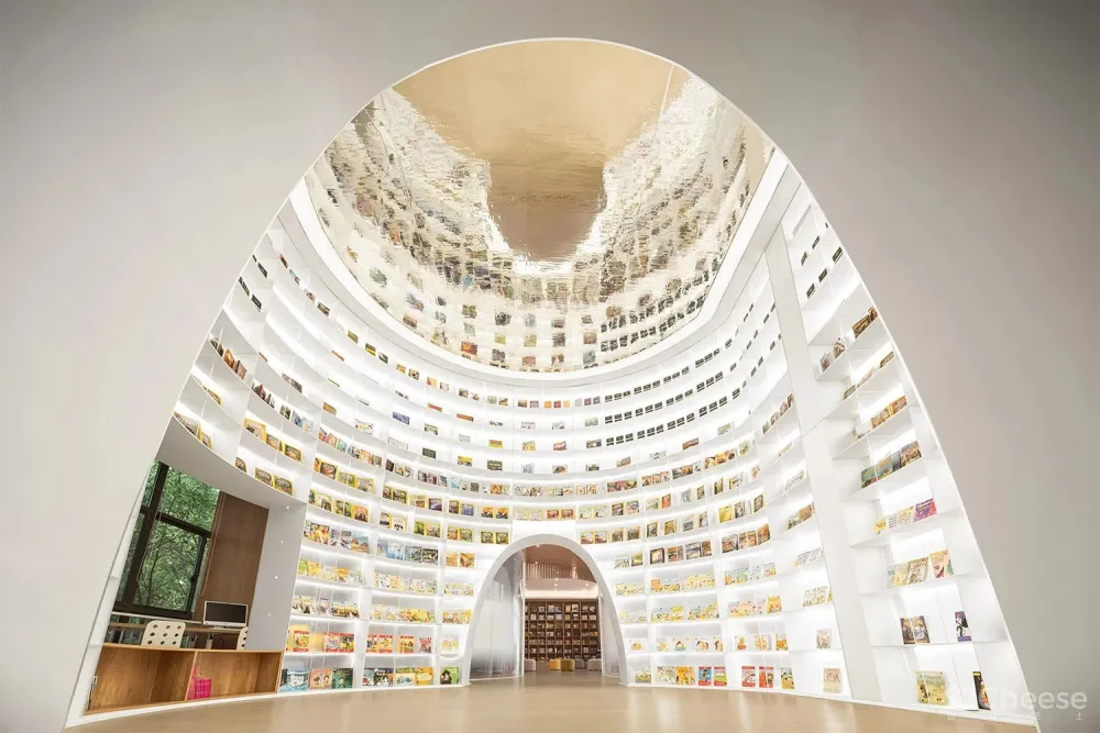 通透感 流动性，打造纯净儿童空间 反几建筑