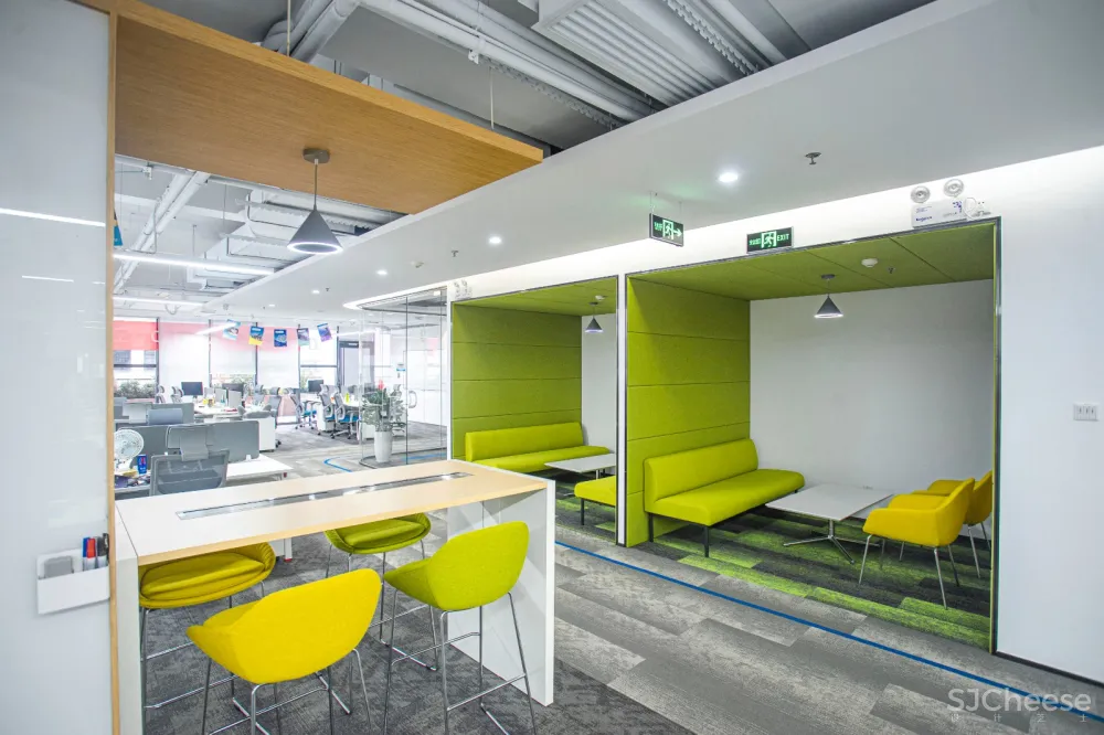 开放高效的人性化共享办公空间 - 提升空间价值