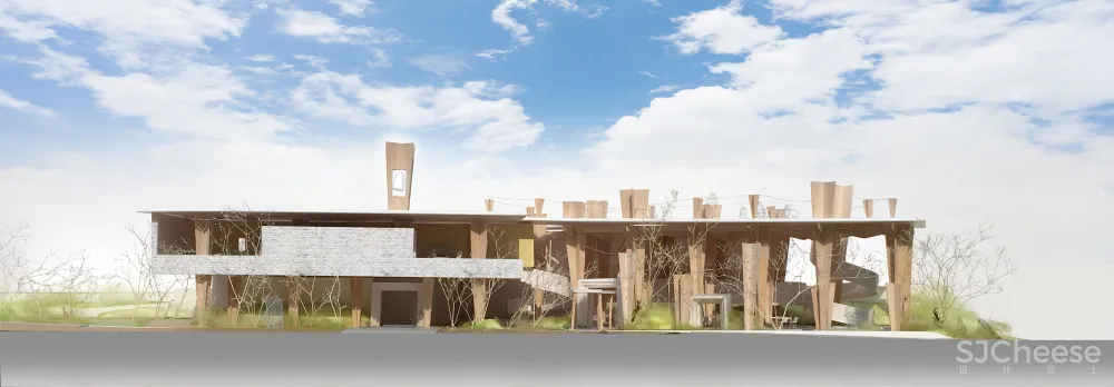 日本设计的幼儿园食堂,还能开生日趴,有员工休息区,空间利用到了极致