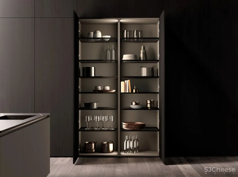 studiopodrini新作 高级灰奢华厨房