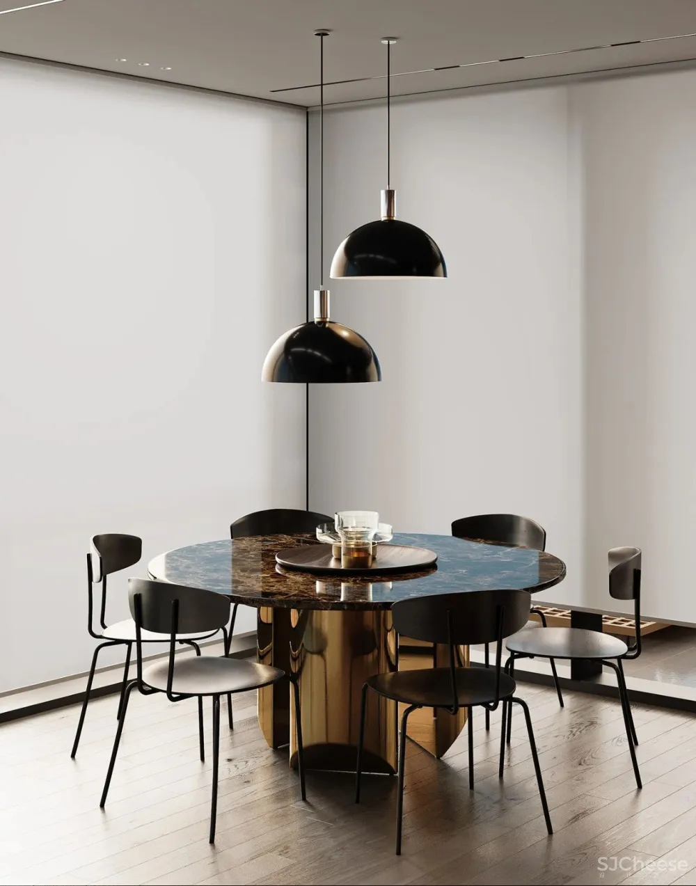 305㎡顶层复式,都市轻奢范!