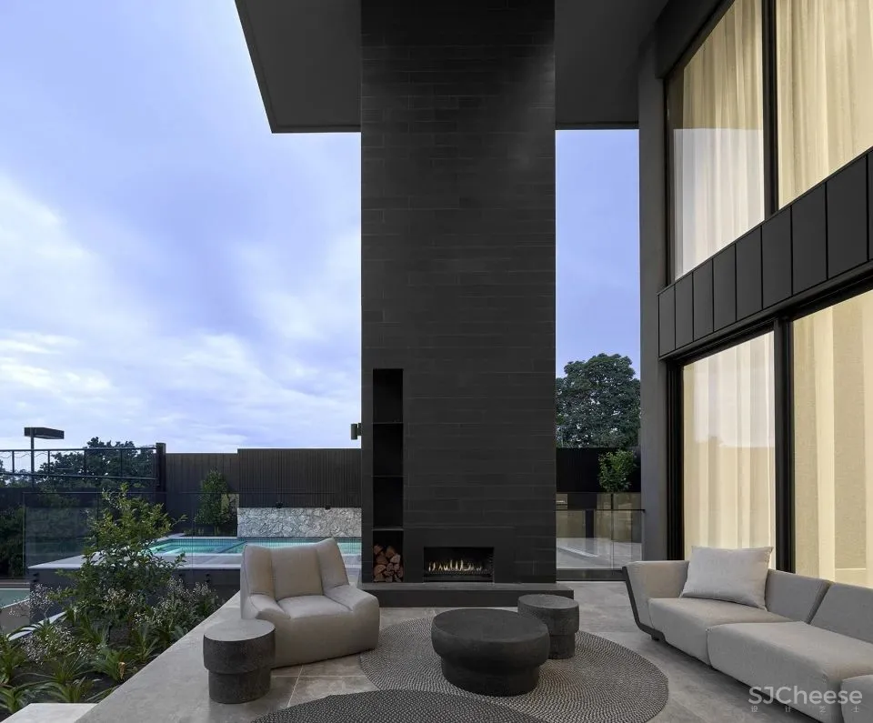 成为居住者的情感表达 Janine Allis的住宅 WOLF Architects