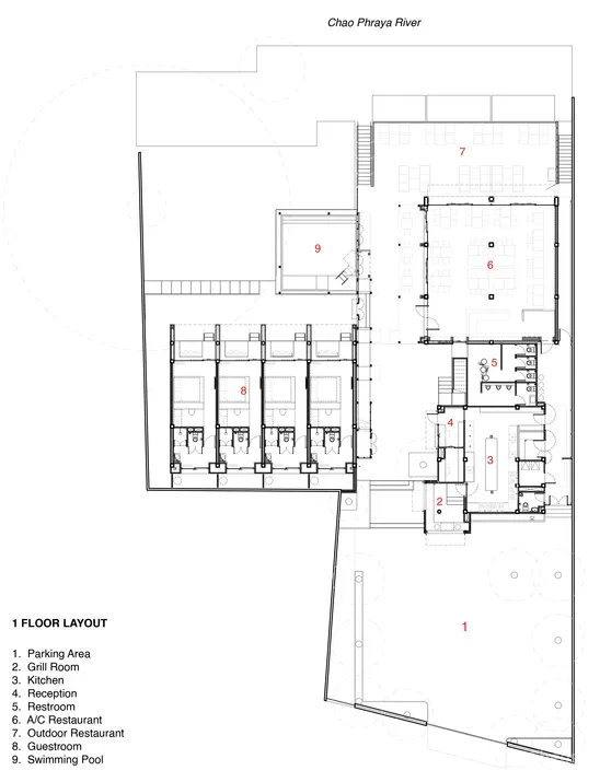 Onion-用红砖在泰国湄南河边营造的2家度假酒店!