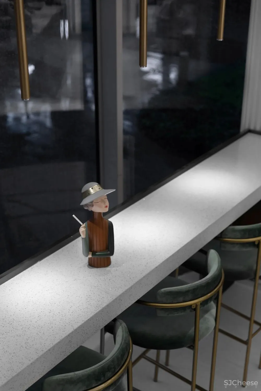 80㎡“鸟巢”概念店,网红门面的极简趣味!