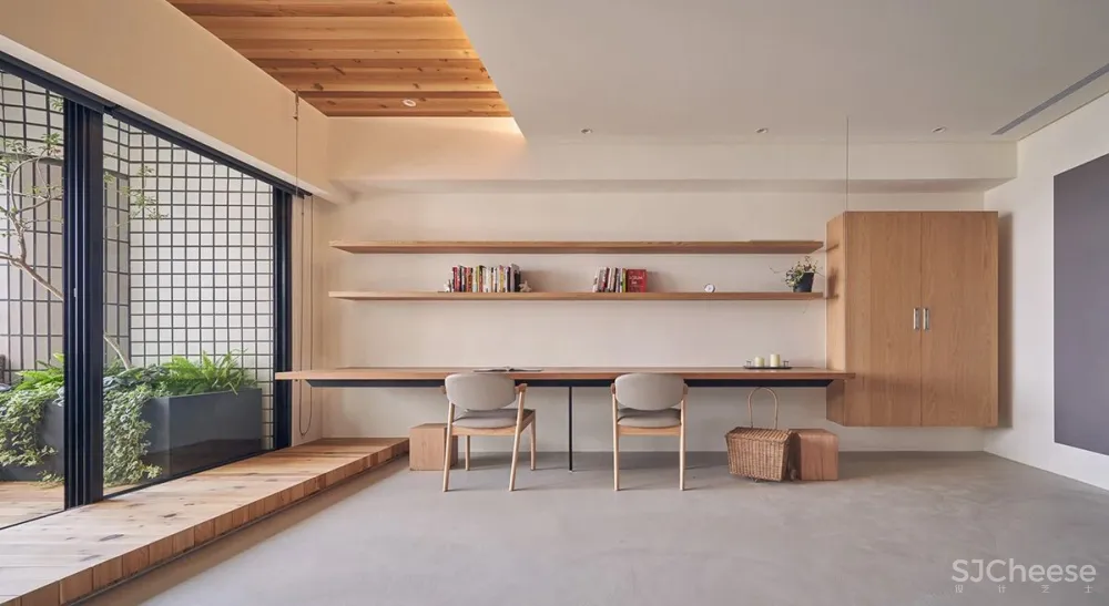 224.4㎡老宅改造:佛系清雅宅,原木自然居