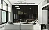 黑白极简顶层公寓，打造一流的低奢气场!