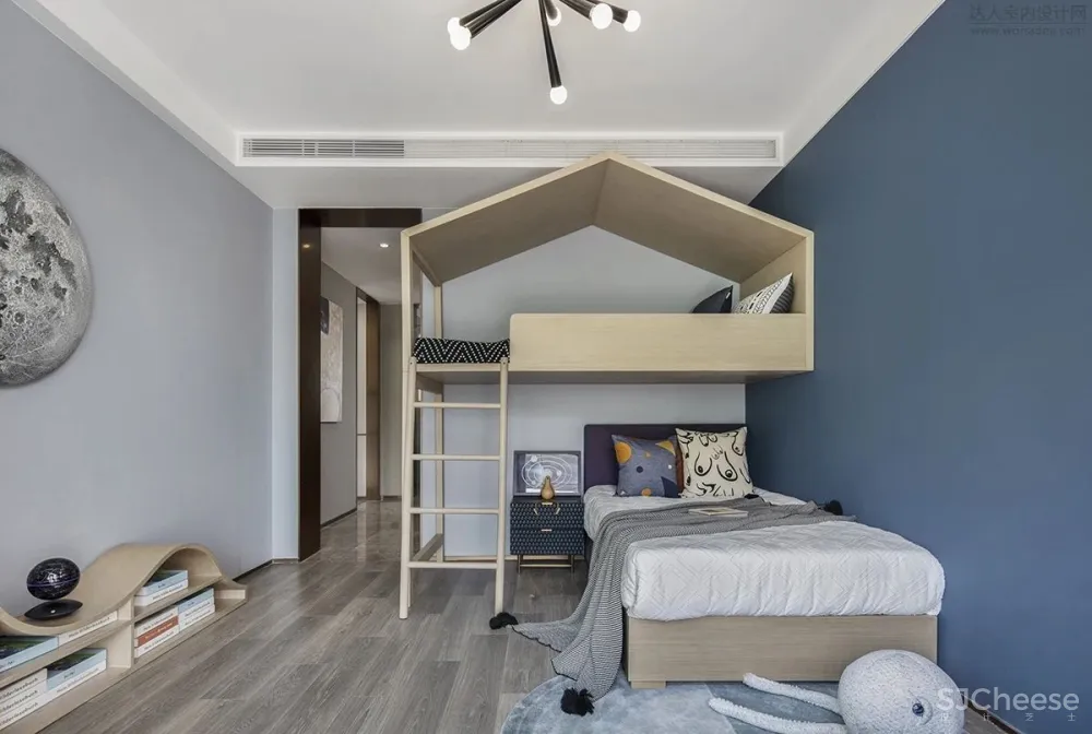 195㎡小别墅设计，充满阳光气息的家