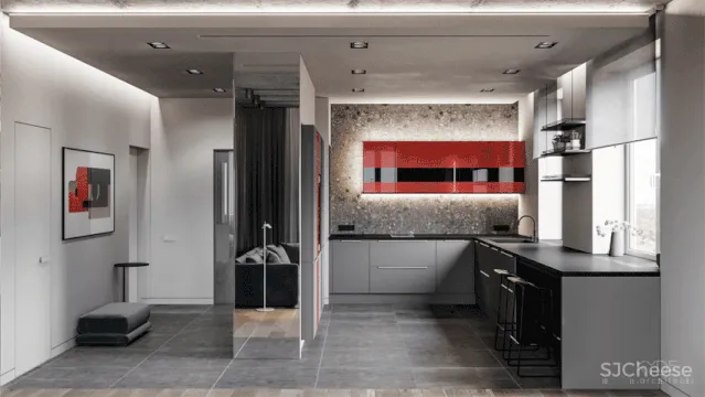 72㎡的小家，这样的简约设计很赞！