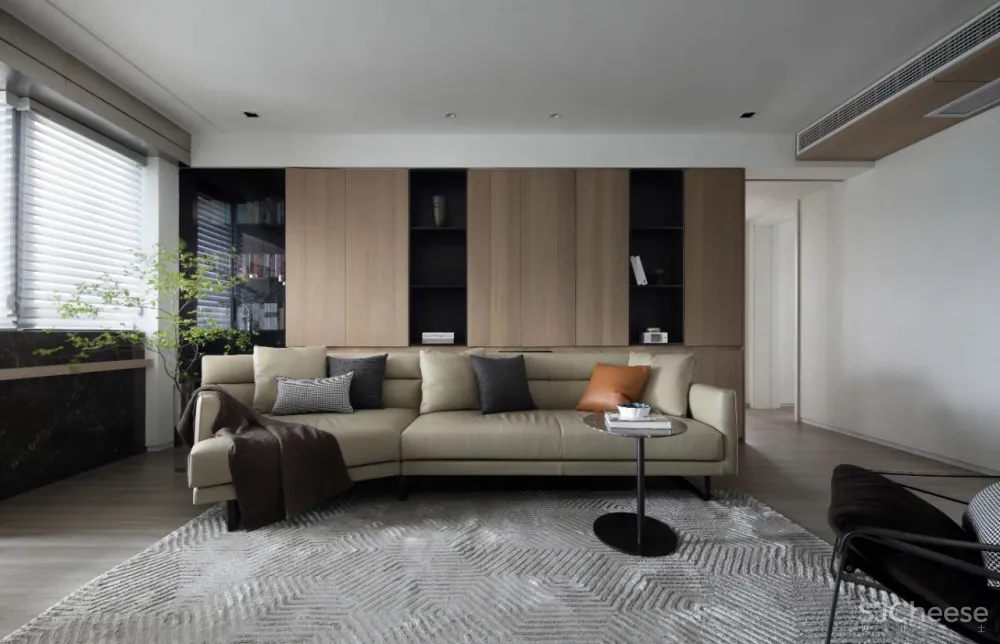 200㎡简约风私宅,自在生活的诗和远方!