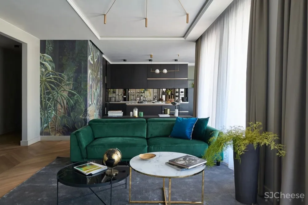 György Palkó 色彩软装,让人眼前一亮!