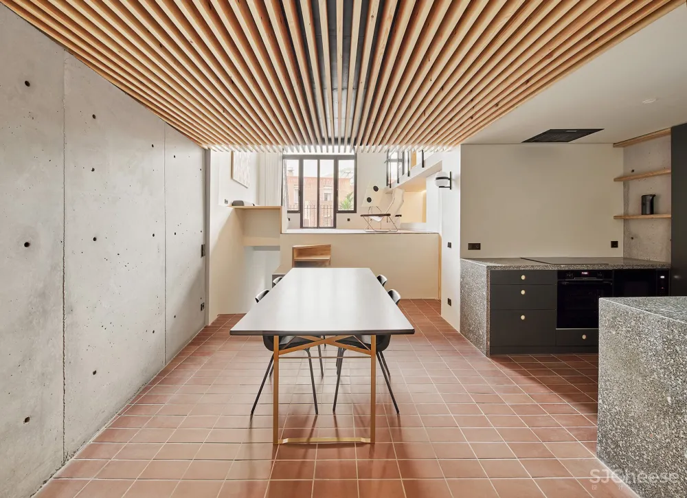 101㎡ 老宅爆改, 加了跃层让空间大一倍