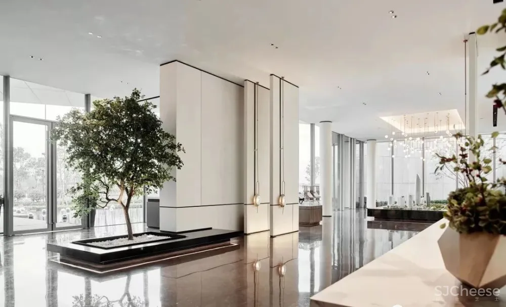 香港環亞聯合設計:自然闲适、悠然忘我 时代滨江上品销售中心! 中国国际室内设计年鉴