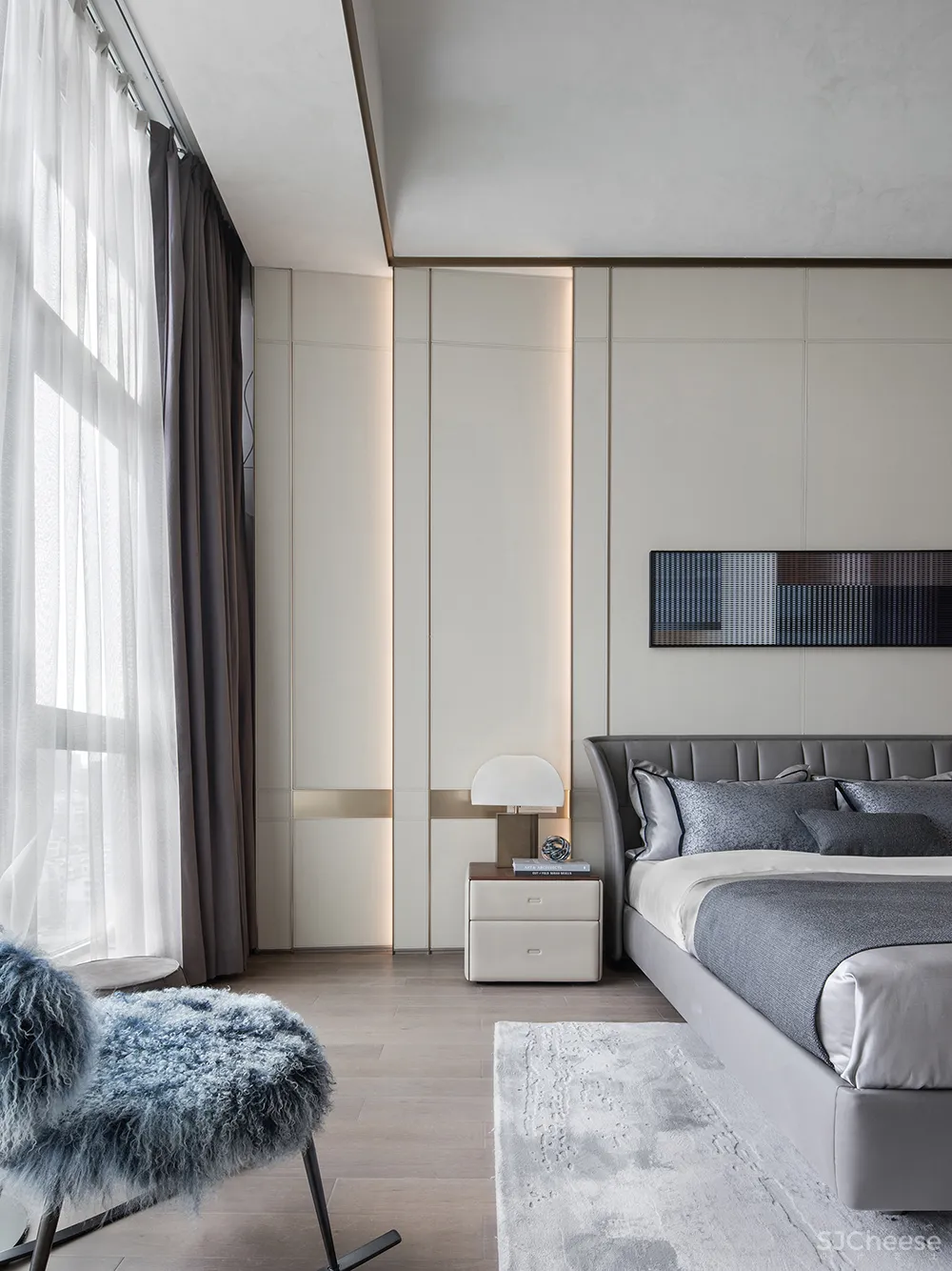 210㎡简约大平层,最纯粹的设计格调!