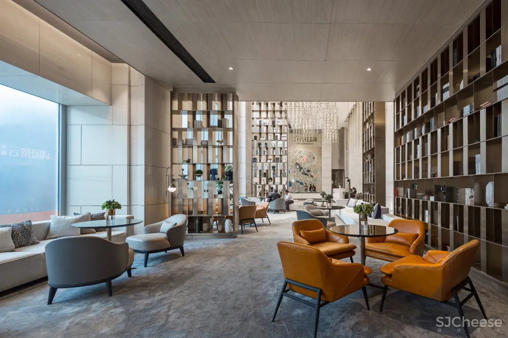 汇格设计丨写字楼大堂案例·深圳中粮云景广场写字楼