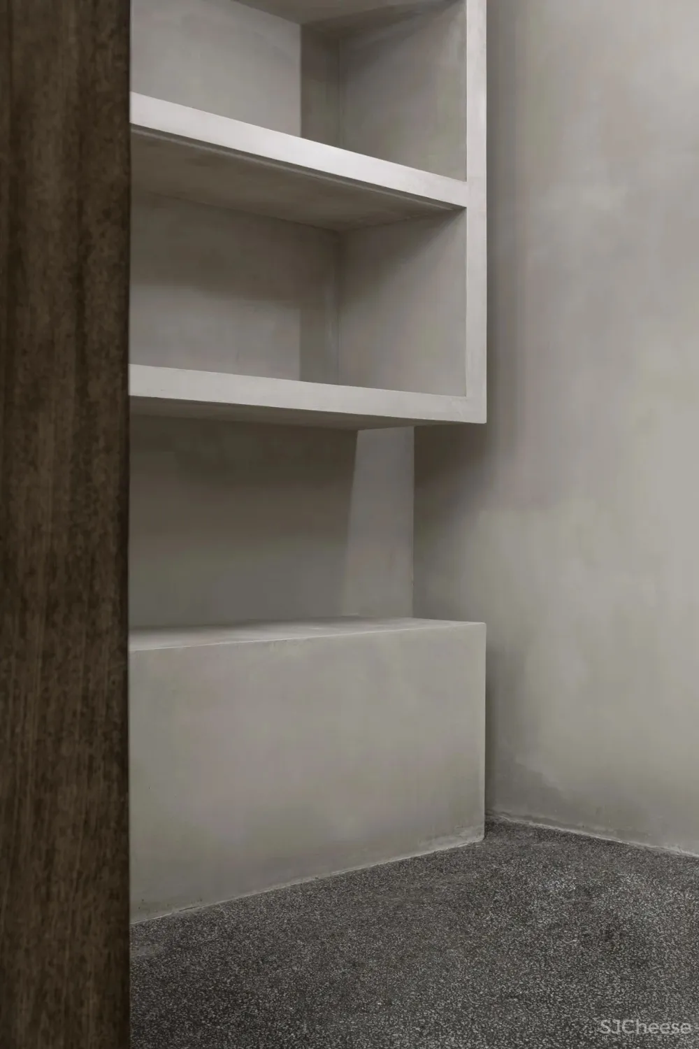 文超:128㎡灰木系空间,这样的复古才够味!