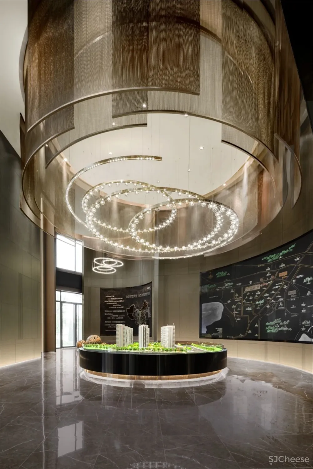 尚石设计丨大连旭辉公元售楼处