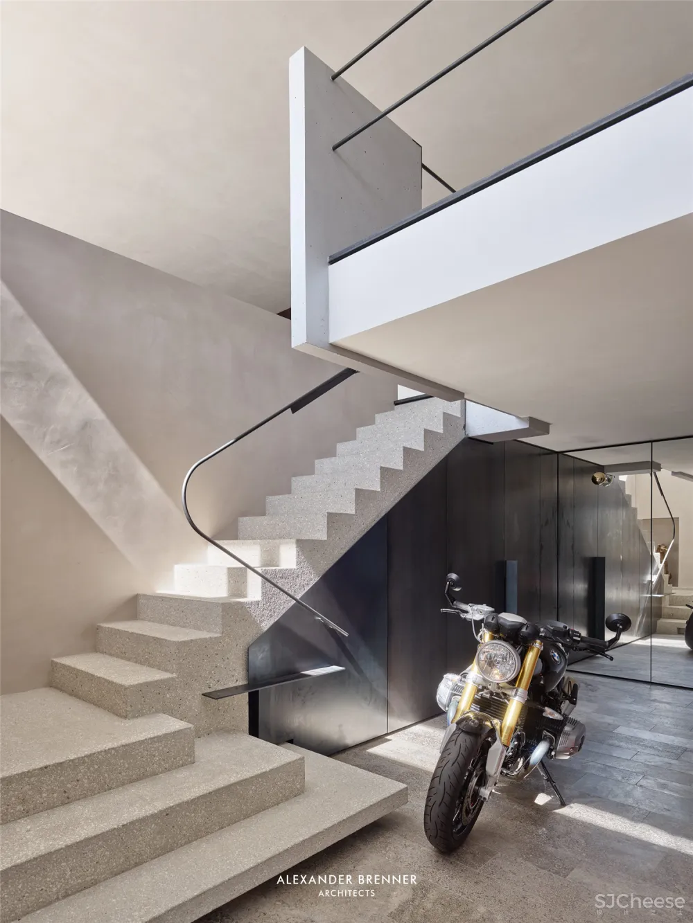 德国建筑师私宅曝光,「变态」到极致的细节, 这才是真正的工业风