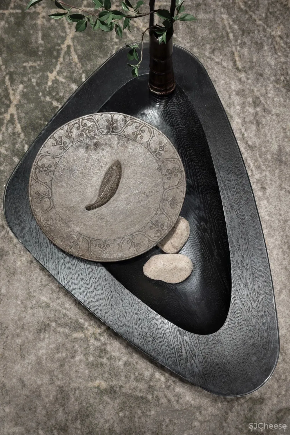 高级灰融合水墨意象,演绎超美新中式!