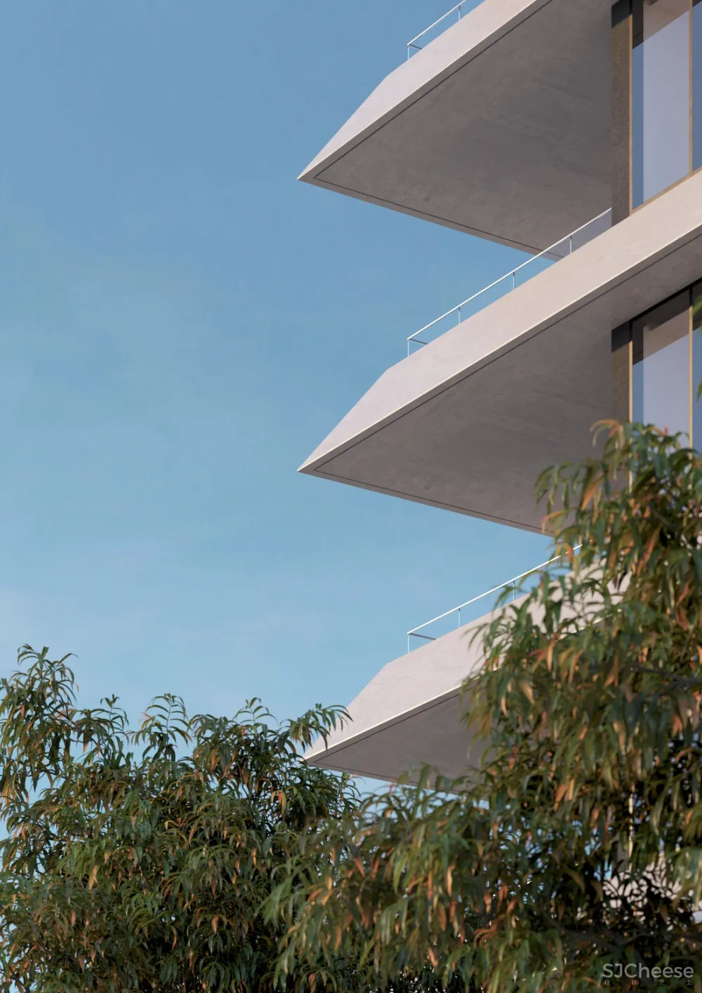 8组住宅效果图,原来大户型更适合极简风!