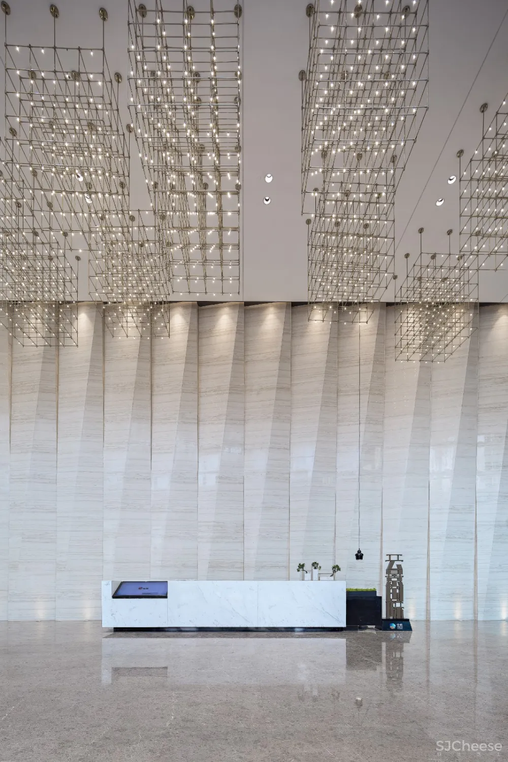 汇格设计丨写字楼大堂案例·深圳中粮云景广场写字楼