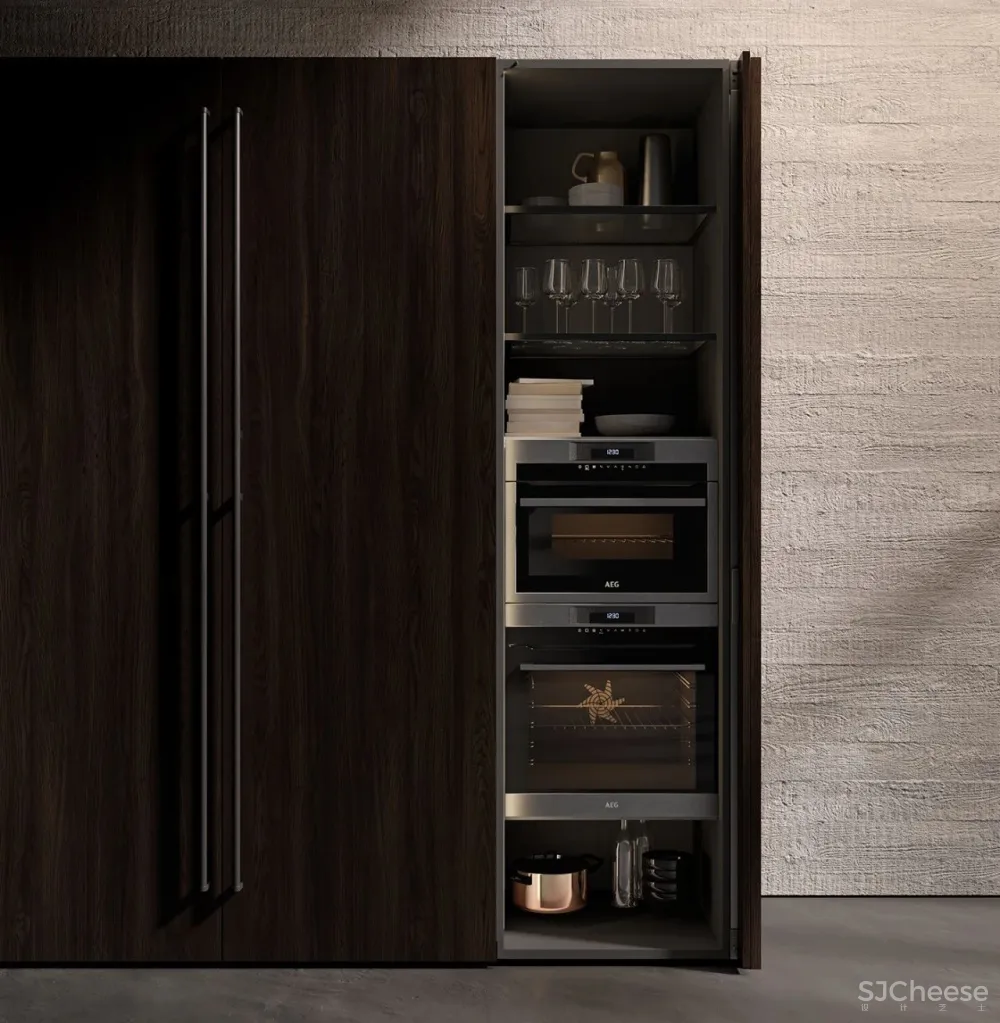 studiopodrini新作 高级灰奢华厨房