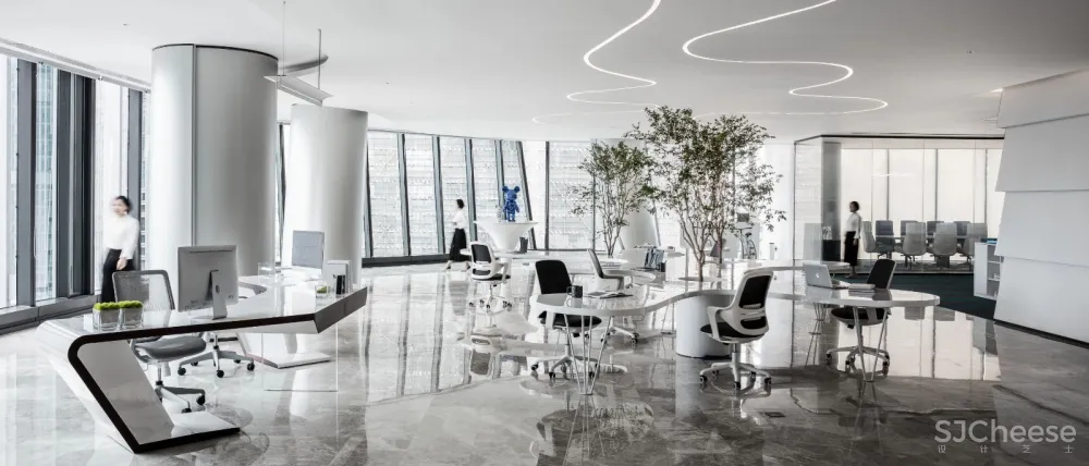 艺居设计 X 国美地产:刚柔并济的绝美设计,完美的曲线,容纳万物!