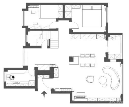 颠覆传统客厅形式，逼格提升十个档次