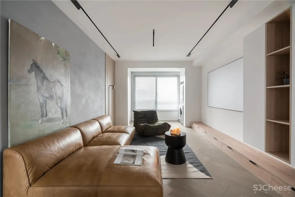 一个人住100㎡,上海小姐姐的“蒙太奇”工业风之家,又酷又暖,住着真爽!