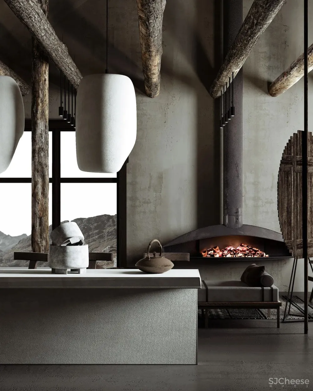 美式侘寂,质朴自然!