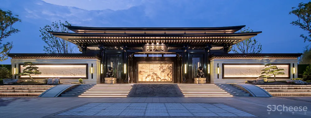 吴文粒：1745㎡绝美中式庭院，一帘诗意、四水归情！