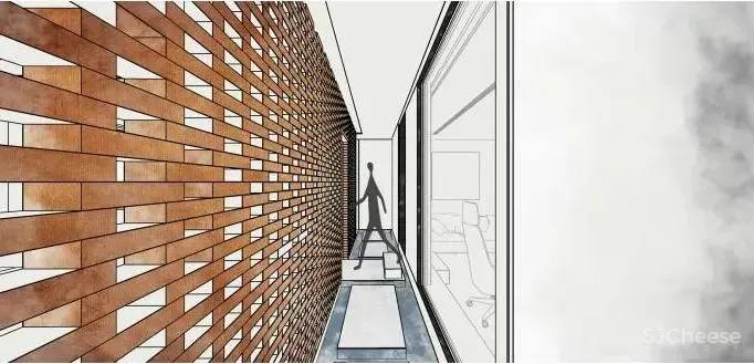 FF STUDIO:红墙之下,“度假式”办公空间