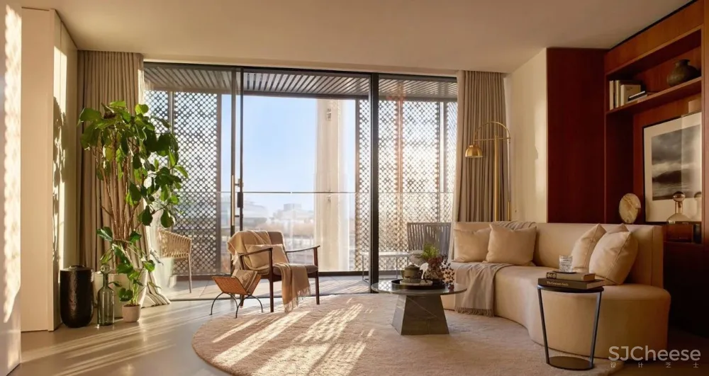 伦敦那个煤气包爆改的公寓,顶层复式样板房公开了,一套卖7000万