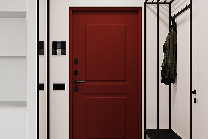 轻古典一居室，护墙板这么用线条太美了