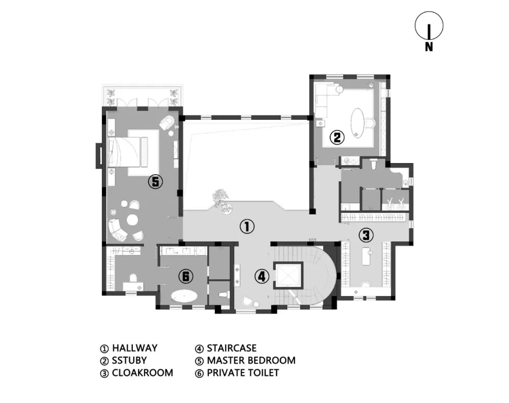 1000㎡克制灰别墅,安静、美好,超治愈 池陈平