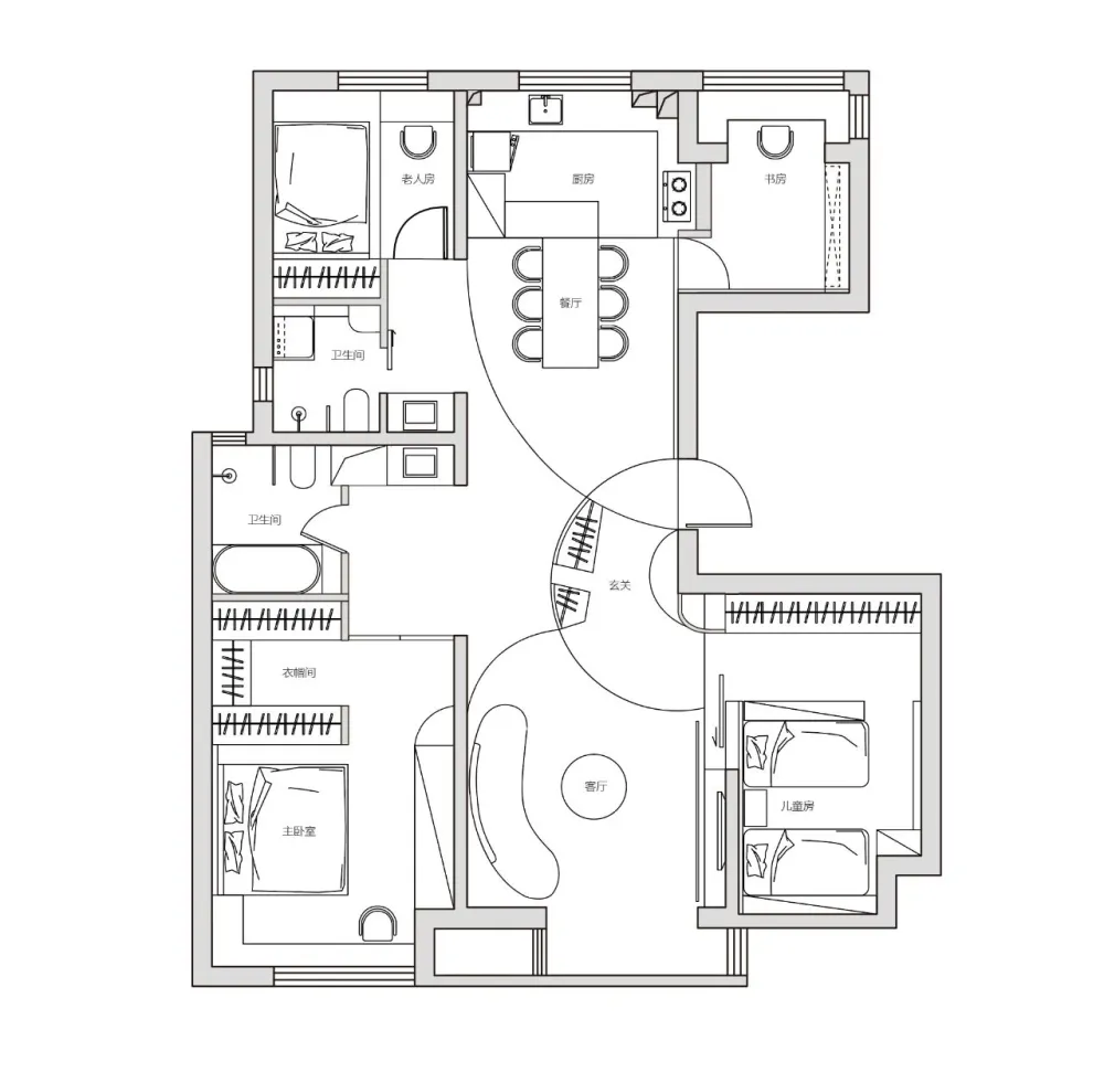 案例欣赏｜「 旋 境 」一种住宅类型的幻象重构