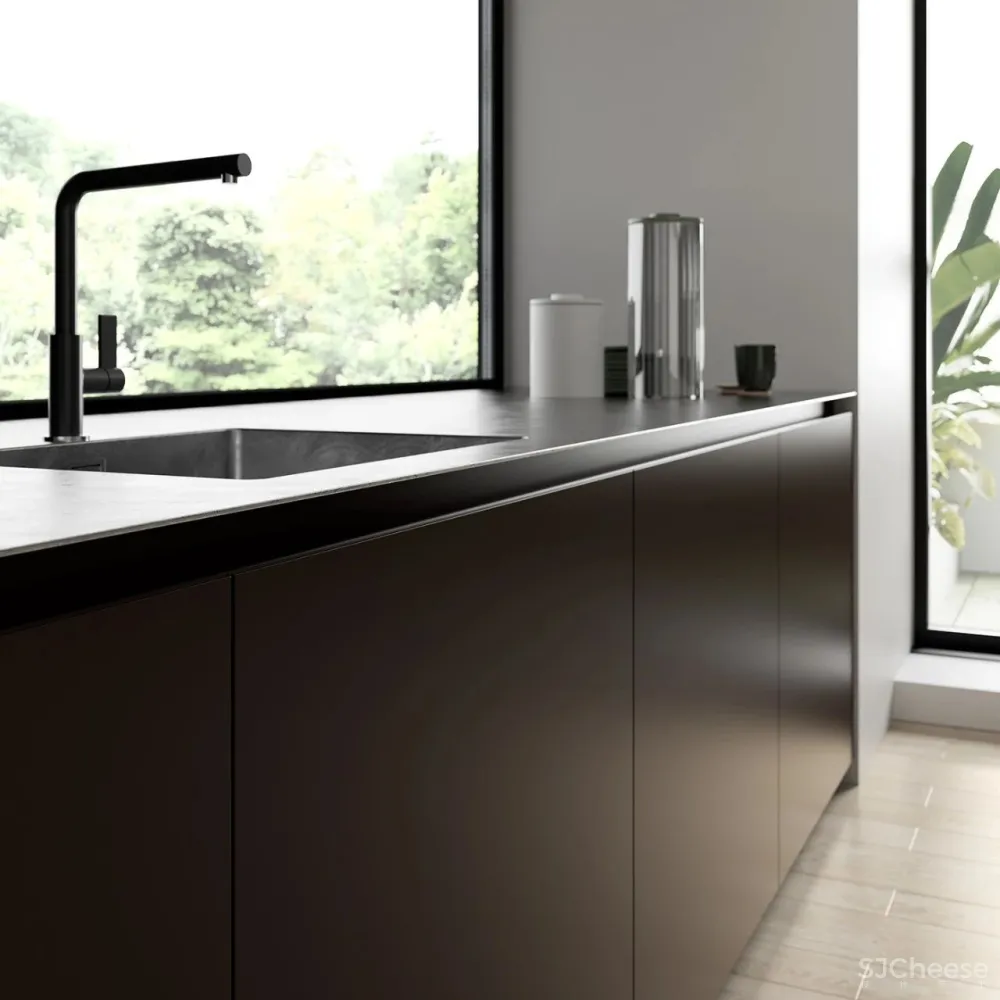 studiopodrini新作 高级灰奢华厨房