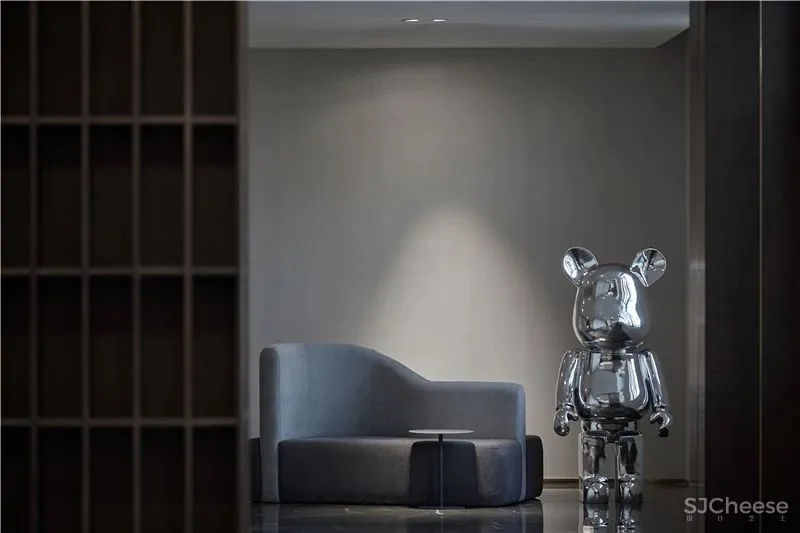 锋尚设计:流动的光与影 滨河珑府销售中心! 中国国际室内设计年鉴