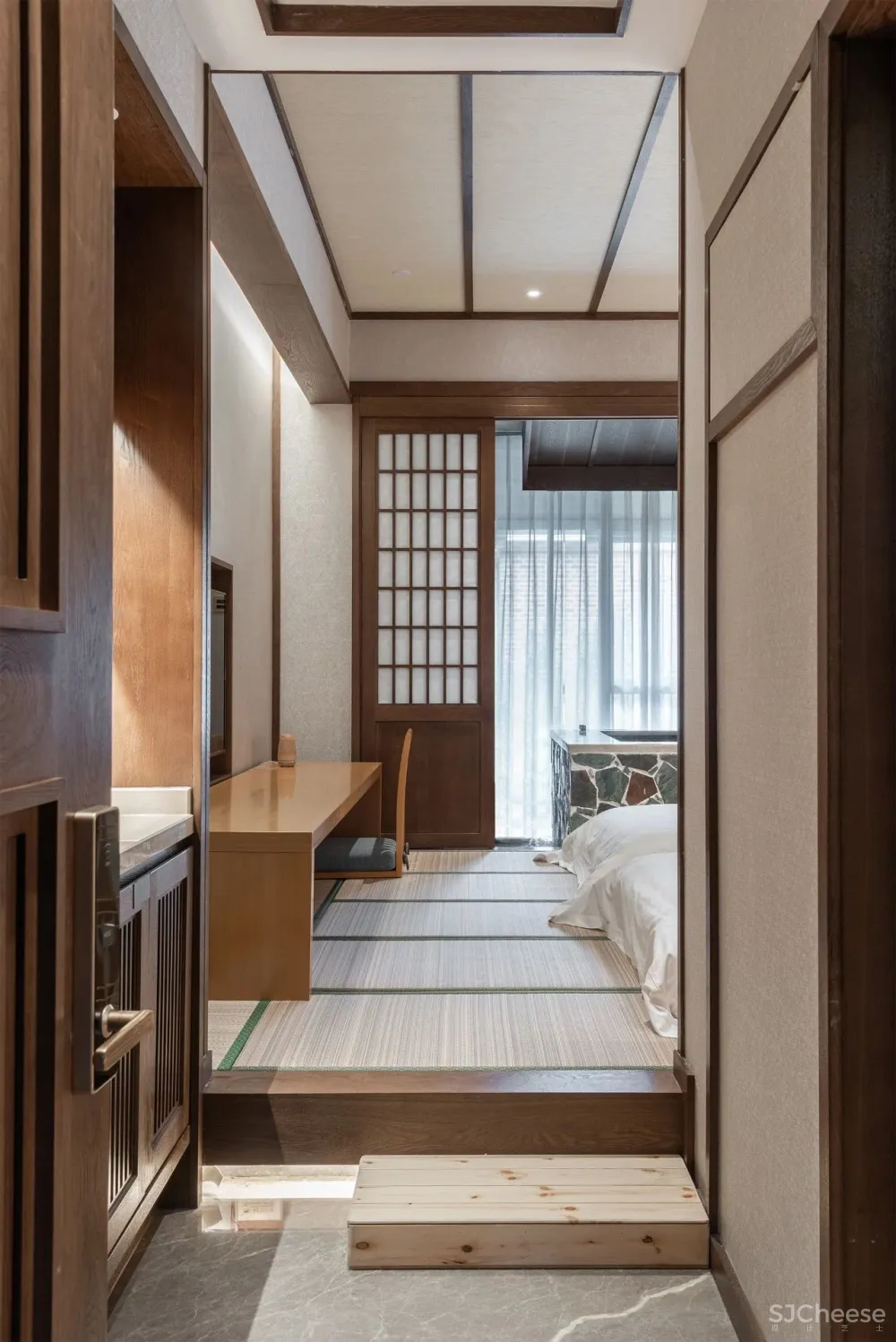 柒合设计——涞源华中小镇 · 白桦林温泉谷-竹里馆 中国国际室内设计年鉴